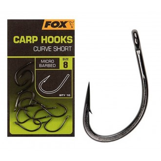 Háčky Fox Curve Shank Short 10ks