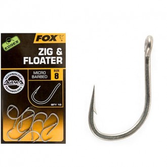 Háčky Fox Edges Armapoint Zig & Floater Hooks 10ks