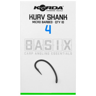 Háčky Korda Basix Kurv Shank Micro Barbed