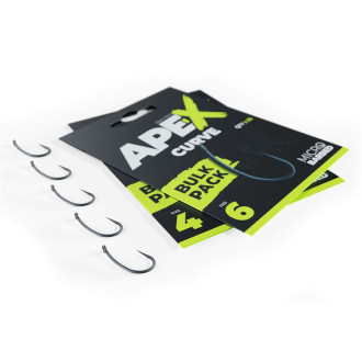 Háčky RidgeMonkey Ape-X Curve Barbed Bulk Pack 25ks