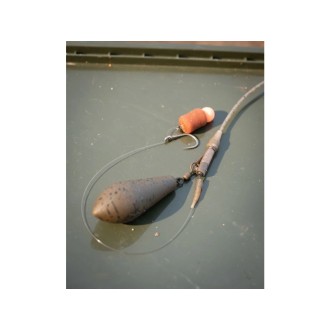 Hotová montáž Fox Edges Tungsten Tubing Lead Clip Ready Rig vel.7 3ks