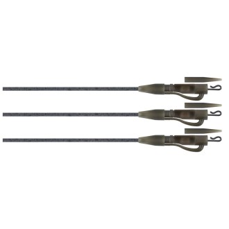 Hotová montáž Fox Edges Tungsten Tubing Lead Clip Ready Rig vel.7 3ks