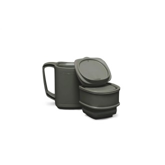 Hrnek se sadou RidgeMonkey ThermoMug DLX Brew Set Green