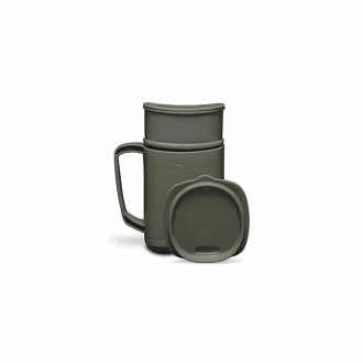 Hrnek se sadou RidgeMonkey ThermoMug DLX Brew Set Green