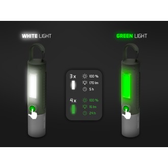 Kempingové svítidlo Delphin Torix 2200 mAh
