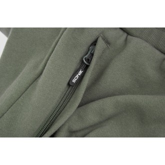 Kraťasy Sonik Green Fleece Shorts