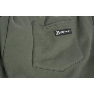 Kraťasy Sonik Green Fleece Shorts