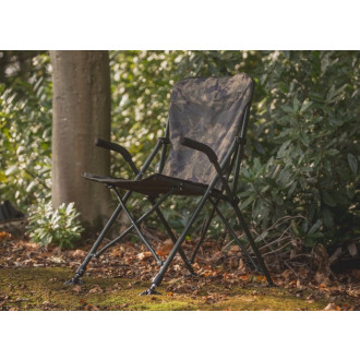 Křeslo Solar Undercover Camo Foldable Easy Chair - High
