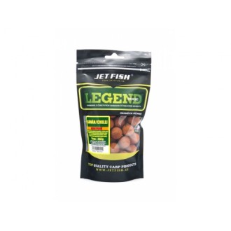 Extra tvrdé boilie Legend Range Banán - Chilli 20mm 250g