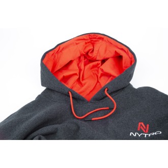 Mikina Nytro Hoody Dark Marl Grey