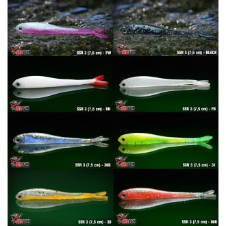 Mikrosmáček RedBass SSR 3 7,8cm 5ks