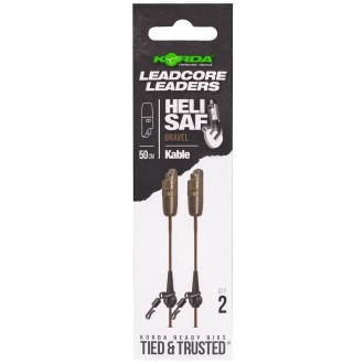 Montáž Korda Kable Leadcore Leader Heli Safe 50cm