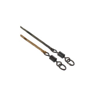 Montáž Korda Kable Leadcore Leader Ring Swivel Weed/Silt 3ks