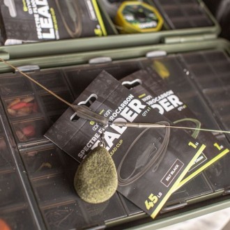 Montáž RidgeMonkey Spectre FLuorocarbon Uni Lead Clip Leader 45lb