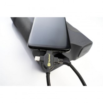 Napájecí kabel RidgeMonkey Vault USB-A to Multi Out Cable 1m