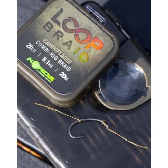 Návazcová šňůrka Korda Loop Braid 20lb 20m