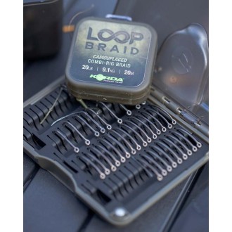Návazcová šňůrka Korda Loop Braid 20lb 20m