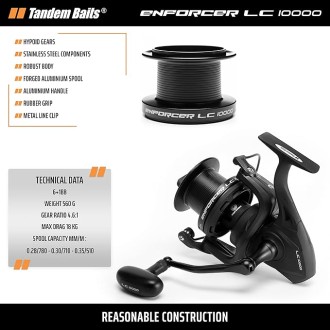 Naviják Tandem Baits Enforcer LC 10000
