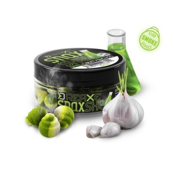 Neutrálně vyvážená nástraha Delphin D Snax Shell Česnek - Butyric 30g rozpustné