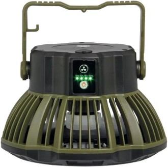 Ventilátor, světlo a powerbanka NGT 3v1