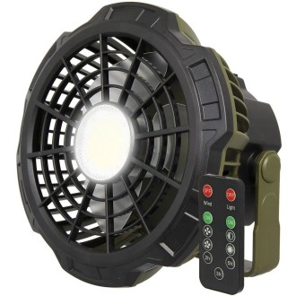 Ventilátor, světlo a powerbanka NGT 3v1
