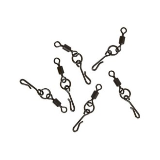Obratlík s karabinou Fox EDGES™ Kwik Change O Ring Swivels