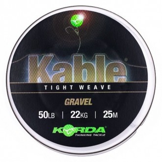 Olověná šňůra Korda Kable Tight Weave 7m