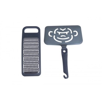 Pánev RidgeMonkey Connect Pan & Griddle XXL Granite Edition