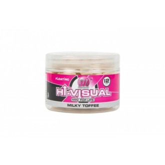 Plovoucí boilie Mainline High Visual Mini Pop-ups Milky Toffee 12mm