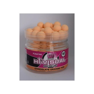 Plovoucí boilie Mainline High Visual Washed Out Orange Chocolate Orange Fizz 12mm