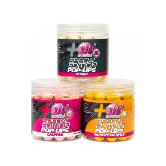 Plovoucí boilies Mainline Limited Edition PopUps Moroccan Spice 15mm (Yellow)
