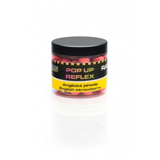 Plovoucí boilies Mivardi Rapid Pop Up Reflex Anglická jahoda 50g