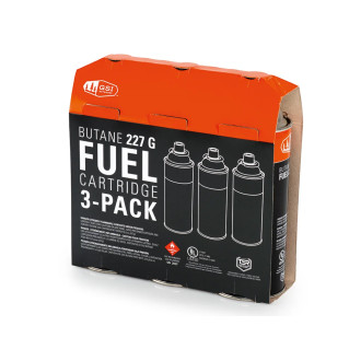 Plynová kartuše GSI Total Outdoors Butane 227 Fuel Cartridge sada 3ks