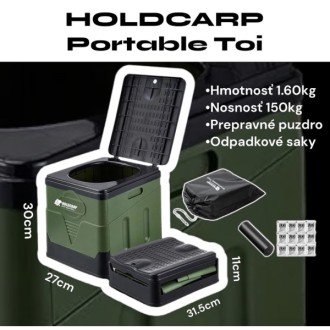 Přenosná Toaleta Holdcarp Portable Toi