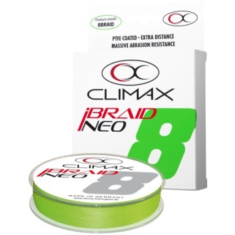 Přívlačová šňůra Climax iBraid NEO Fluo Chartreuse 135m