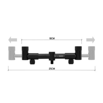 Roztahovací hrazda na pruty Delphin FlexiBuzz L 18-25cm