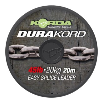 Šňůrka Korda Dura-Kord Dyneema Spliceable Leader 65lb 15m
