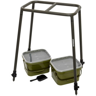Stojan Starbaits Plateform Bucket s kbelíky a lopatkou