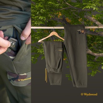 Tepláky Wychwood Carp Green Joggers