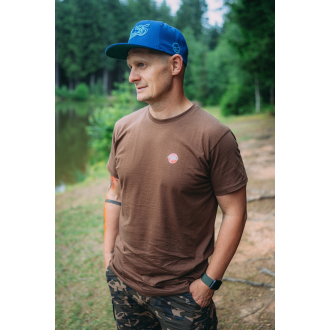 Tričko Giants Fishing pánské hnědé Rak