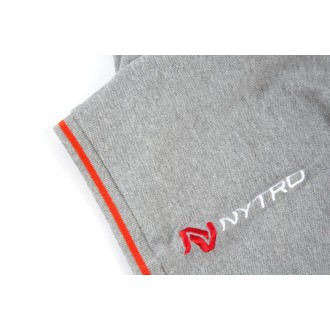 Tričko Nytro Light Marl Grey Polo Shirt