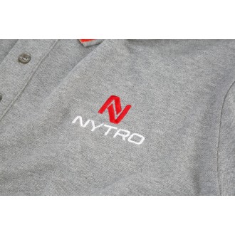 Tričko Nytro Light Marl Grey Polo Shirt