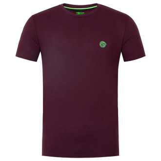 Triko Korda Birdsnest Tee Burgundy
