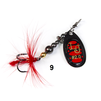 Třpytka Lucky John Bonnie Blade vel.0 2,7g