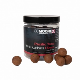 Tvrzené Boilies CC Moore Hard Hookbaits Pacific Tuna