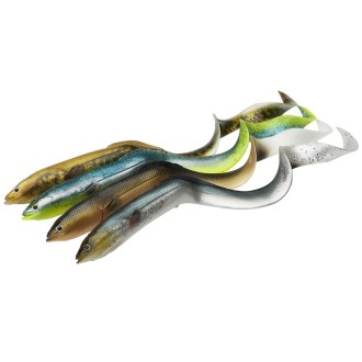 Úhoř Savage Gear 3D Real Eel Bulk 15cm Dirty Eel