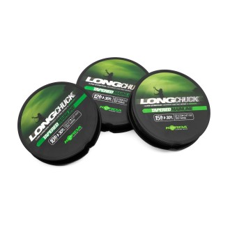 Ujímaný vlasec Korda LongChuck Tapered Mainline Green 0,27mm-0,47mm 300m