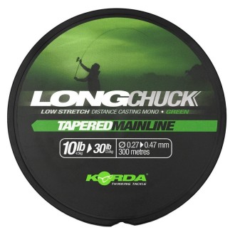 Ujímaný vlasec Korda LongChuck Tapered Mainline Green