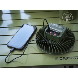Ventilátor se světlem Delphin Ventix 4400 mAh