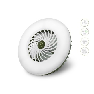Ventilátor se světlem Delphin Ventix 4400 mAh